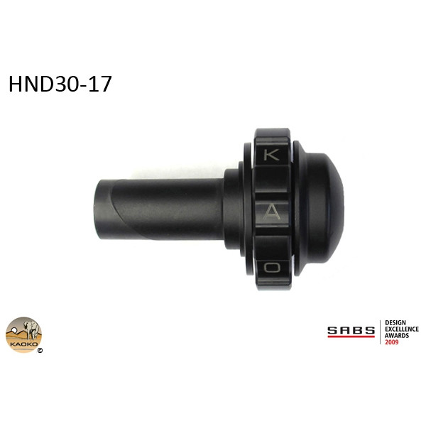 Kaoko Kaoko Throttle Stabilizer for Honda models with 30mm OD bar weights with 17mm ID handle bar tubes; including CB600 Hornet (2008-), CB1000R Predator (2008-), CBF1000/F, CBF600,CB1300.
